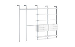 CLOS-IT W-357 Shelving System | 299x228x46 cm (LxHxD)