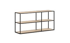 LIUM MIX-2x2 Shelving Unit | 145x71x36 (LxHxD)