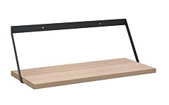 VINTAGE+EDGE Hanging Shelf | 60x20 cm | Decor oak