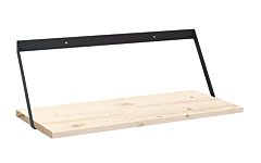 VINTAGE+EDGE Hanging Shelf | 60x20 cm | Decor spruce