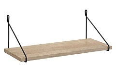 VINTAGE+FIL Hanging Shelf | Decor oak wood veneer