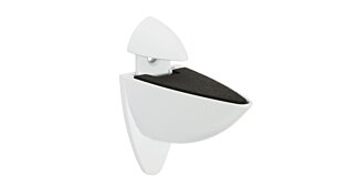 ARA Shelf Brackets - 2 pcs | for shelf boards 0,6-2,5 cm | white