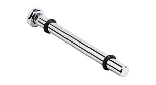 ATLAS Floating Bracket - 2 pcs | 12x200 mm | chrome