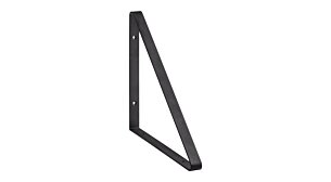 BERMUDA Metal Shelf Bracket | for shelf boards 250x19 mm | black