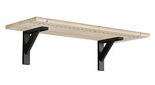 BOARD+COUNTRY Regal nach Maß | bis 80x30 cm | fichte/kiefer schwarz