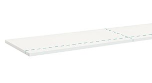 BOARD Cut to Size Shelf Board | up to 160x40x1,9 cm | white