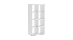 BOON 2x4 8 Cube Storage Unit | 74x147x33 cm | white