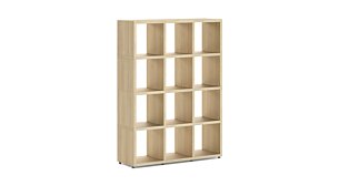 BOON 3x4 Regalsystem | 110x147x33 cm | eiche