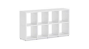 BOON 4x2 Regalsystem | Dekor weiß