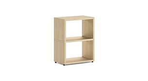 BOON L-1x2 Cube Storage Unit | Decor oak