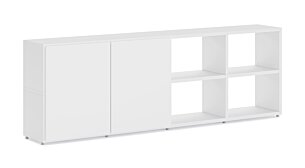 BOON L-4x2-P Sideboard | 231x76x35 cm | weiß