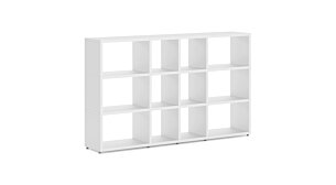 BOON Mix-4x3 Regalsystem | 188x112x33 cm | weiß