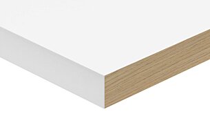 BOON Shelf Board Sample white/oak
