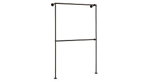 CAST W-101 Wall Mounted Coat Rack | Height 209 cm | black