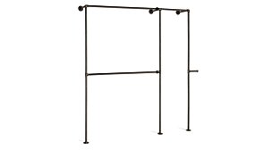CAST W-150 Wall Mounted Coat Rack | Height 209 cm | black