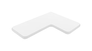 CLEO Corner Shelf | 46x35x2,2 cm | white