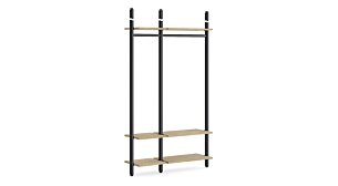 CLOS-IT D-150 Shelving System | Decor oak