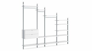 CLOS-IT D-355 Sloped ceiling wardrobe