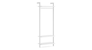 CLOS-IT W-100 Regalsystem | 86x228x44 cm (LxHxT) | weiß