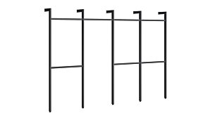 CLOS-IT W-402 Regalsystem | 333x228x24 cm | schwarz