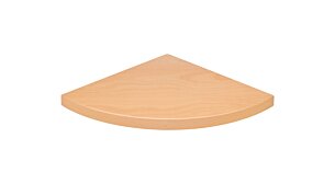 DESIGN Eckregal | 30x30x2,2 cm | buche