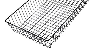Draadmand | 80x41x12 cm | zwart