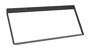 EDGE Shelf Bracket | for shelf boards 60x20 cm | black