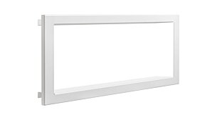FIGURA Wall Shelf Cube Metal | white