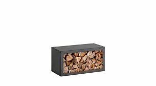 FIREWOOD Kaminholzregal Metall | schwarz | Größe 77