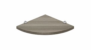 LITE+JAM Eckregal | 30x30 cm | driftwood/silber