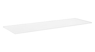 MAXI Glass Shelf Board | 1150x300x10 mm | white