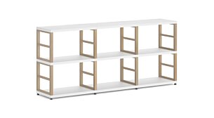 MAXX 3x2 Shelving Unit | 174x76x33 cm (LxHxD) | Decor ash