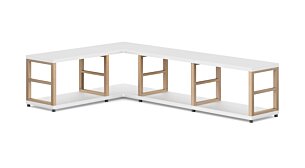 MAXX 4x1 Corner Shelf | 166/109x40x33 cm (LxHxD)
