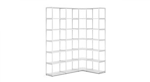 MAXX M-4x6 Corner Shelf | 166/109x218x33 cm (LxHxD)