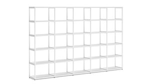 MAXX M-5x5 Regalsystem | 288x183x33 cm (LxHxT) | weiß