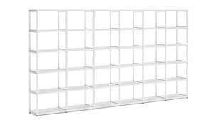 MAXX M-6x5 Regalsystem | 345x183x33 cm (LxHxT) | weiß