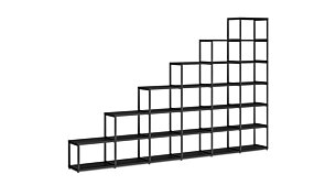 MAXX M-6x6 Treppenregal | 345x218x33 cm (LxHxT)