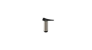 PASO Round Furniture Leg | 6x19 cm | stainless steel look