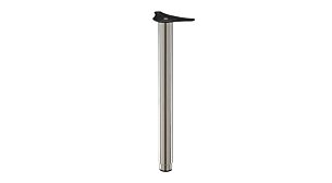 PASO-V Adjustable Table Leg - 5 cm | 5x60-90 cm | stainless steel look