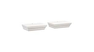PROFILE Floating Shelf Set - 2 pcs | 20x10 cm