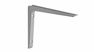 PURIST Metal Shelf Bracket | 20x15 cm | grey