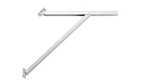 SLANT Shelf Bracket for Sloping Roof | 320x380 mm | white