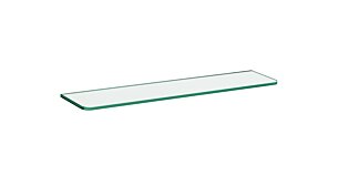 SLIM Glass Shelf Board | 600x150x6 mm | clear