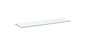 SLIM Glass Shelf Board | 600x150x6 mm | frosted