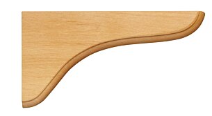 SOFT Holzkonsole | 195x104x20 mm | buche