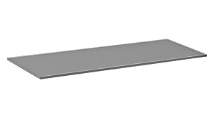 SQUARE Glass Shelf Board | 800x200x8 mm | grey