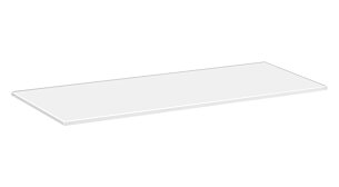 SQUARE Glass Shelf Board | 800x200x8 mm | white