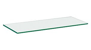 SQUARE Glass Shelf Board | 800x300x8 mm | clear