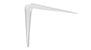 STANDARD Metal Shelf Bracket | 345x280 mm | white