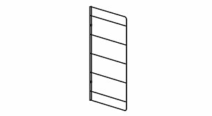 STEP Wall Ladder | 45x27 cm | black